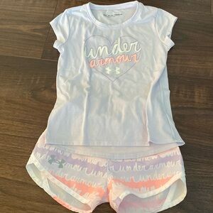 Under Armour short and shirt set
